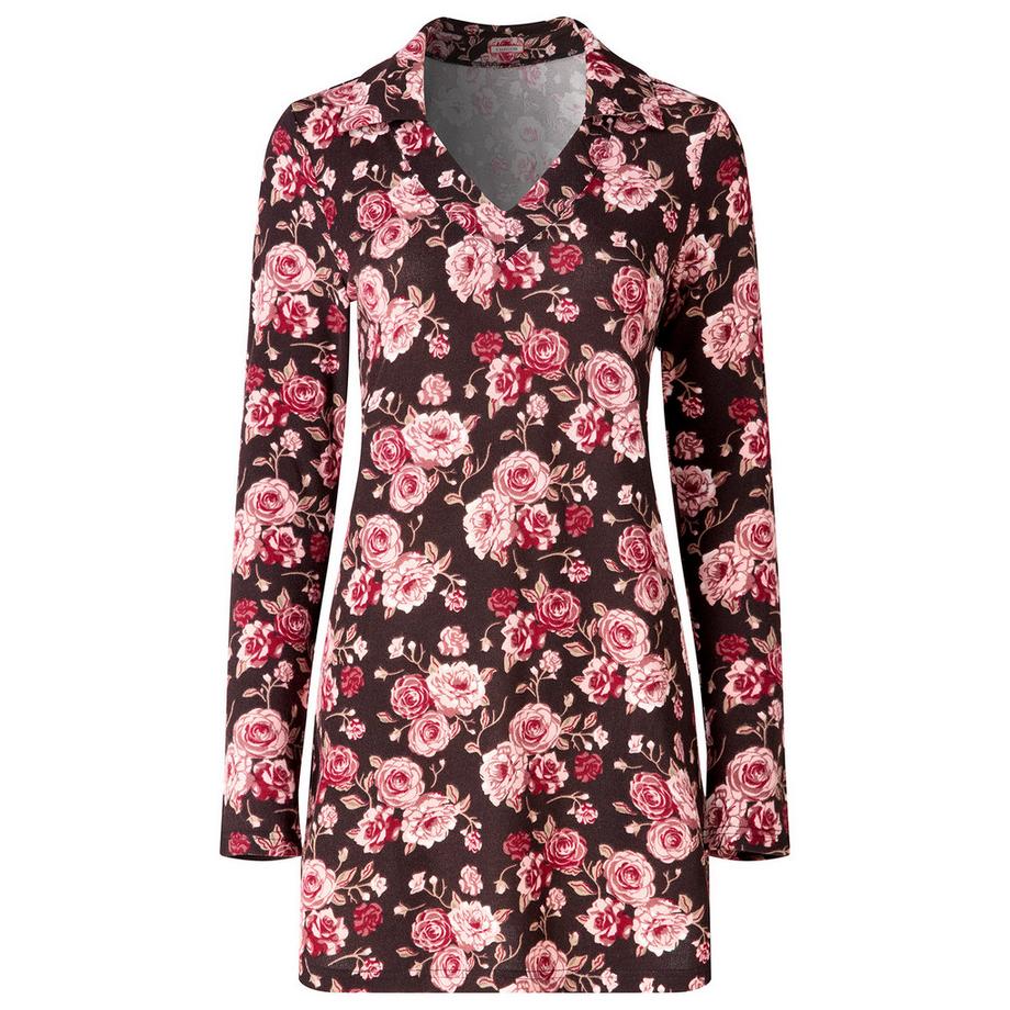 Joe Browns Jersey-Tunika mit Kragen und Blumenprint  