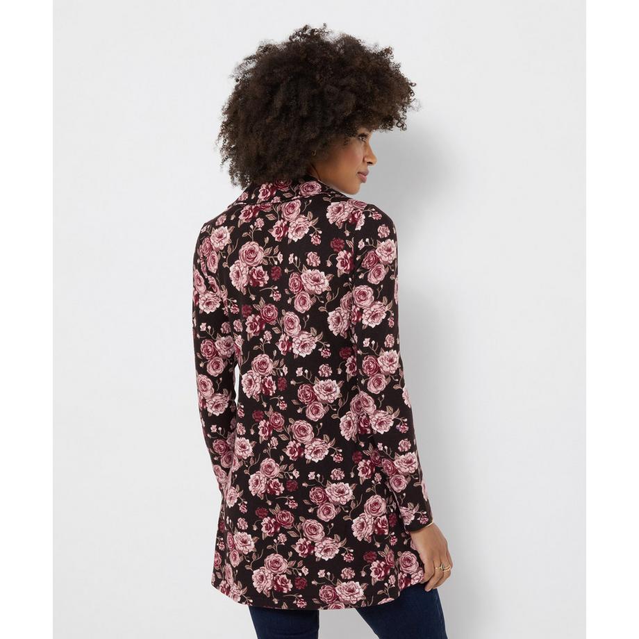 Joe Browns Jersey-Tunika mit Kragen und Blumenprint  