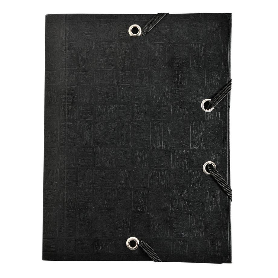 Exacompta Chemise à élastique 3 rabats Scotten 425g/m2 - Pocket 12x16cm - x 25  