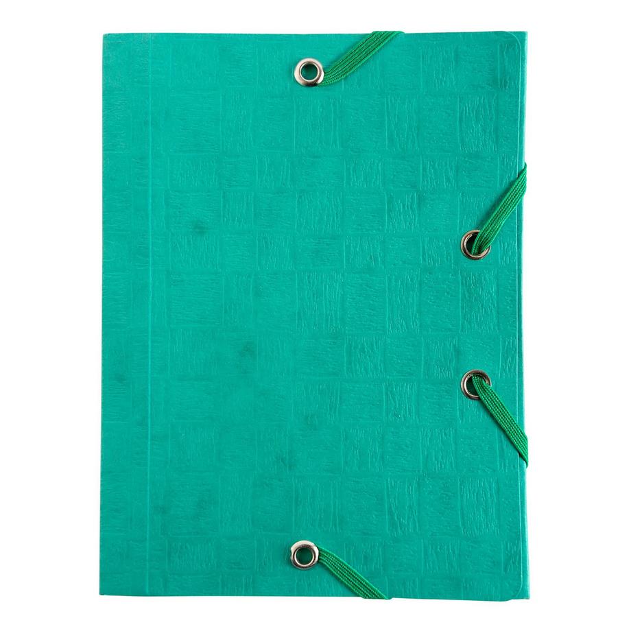 Exacompta Chemise à élastique 3 rabats Scotten 425g/m2 - Pocket 12x16cm - x 25  