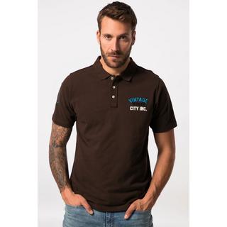 JP1880  Maglia polo in piqué con mezze maniche, collo polo e ricamo sul petto, fino alla tg. 8XL 