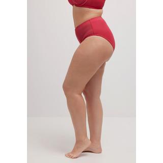 Ulla Popken  Slip midi in microfibra con pistagna di raso 