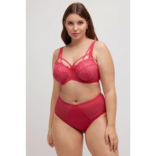 Ulla Popken  Slip midi in microfibra con pistagna di raso 