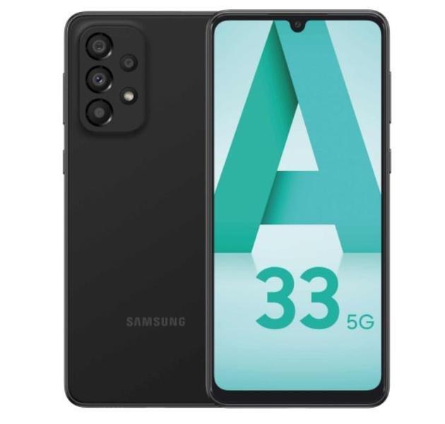 SAMSUNG  Samsung Galaxy A33 Double A336e 5G 128 Go Noir (8 Go) 