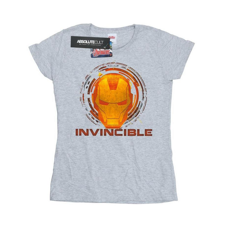 MARVEL Invincible Iron Man T-Shirt Stampa Grafica  
