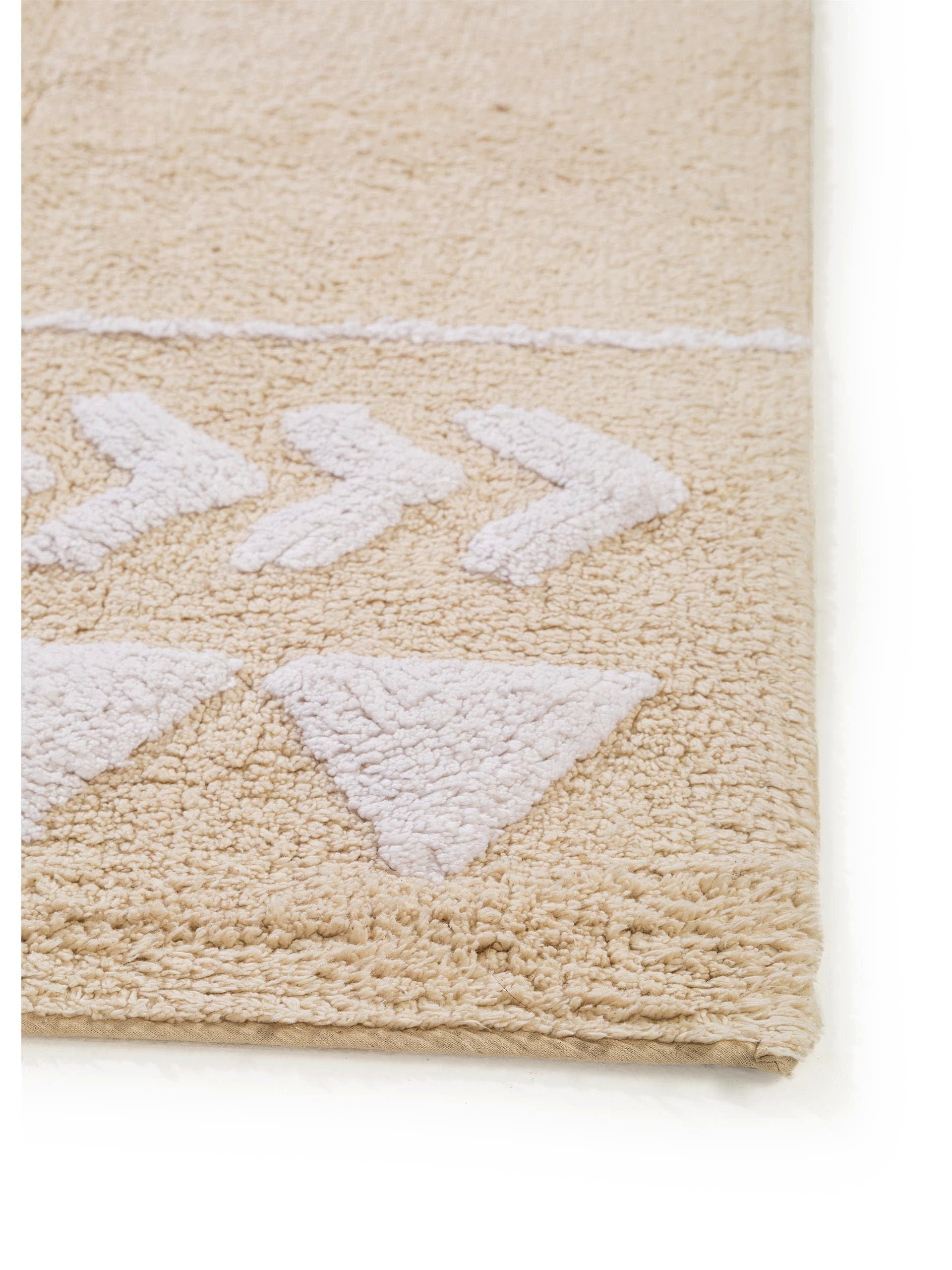 Benuta Tappeto lavabile per bambini Inka Beige  