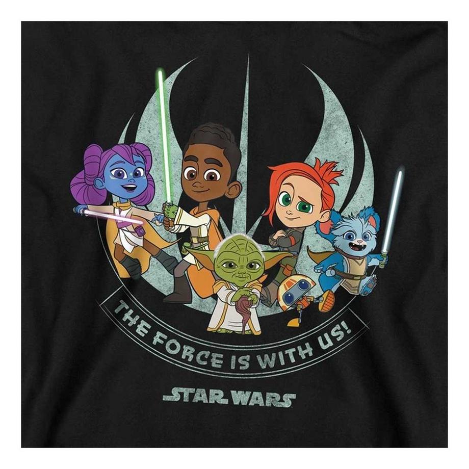 STAR WARS  Force Is With Us Felpa Con Cappuccio 