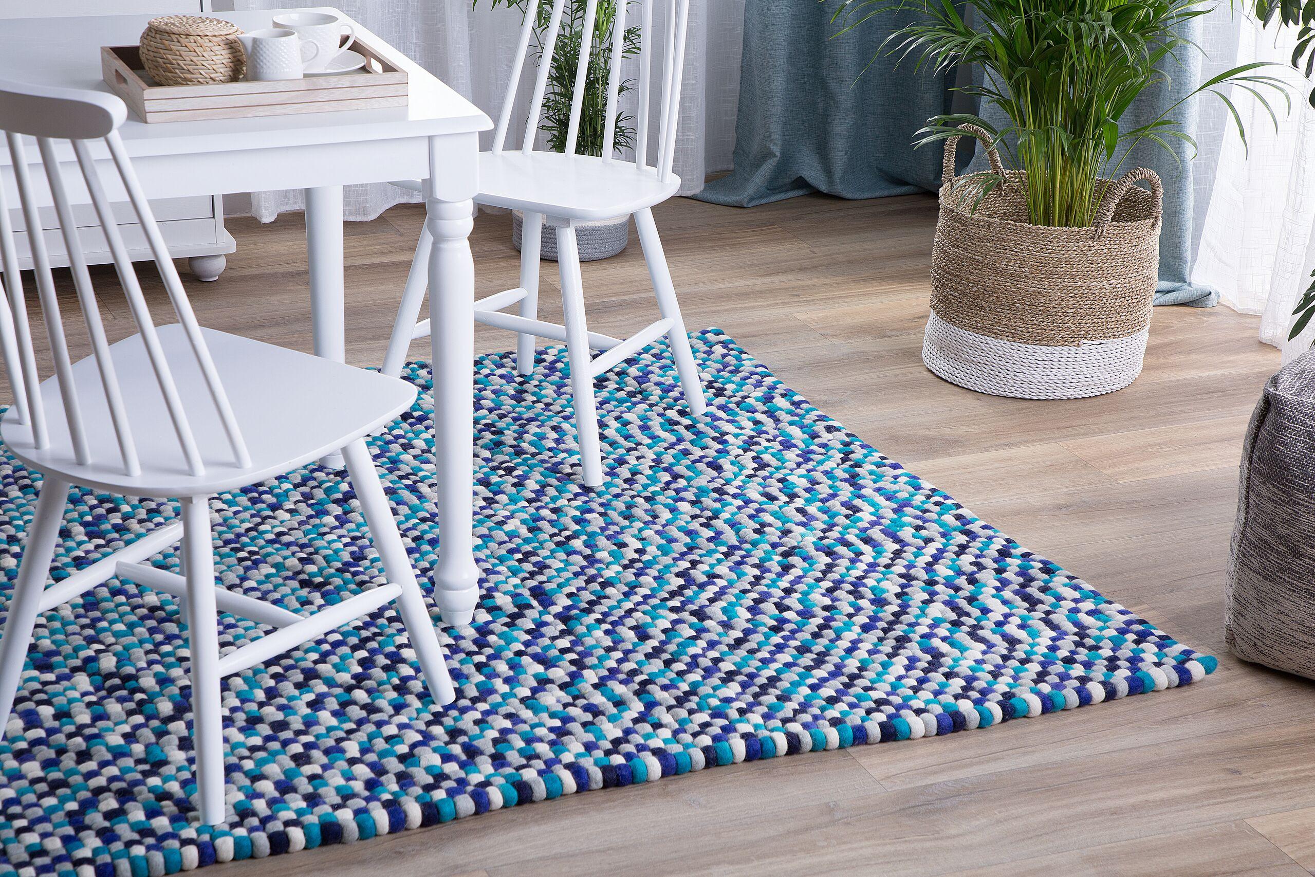 Beliani Tapis en Laine Moderne AMDO  