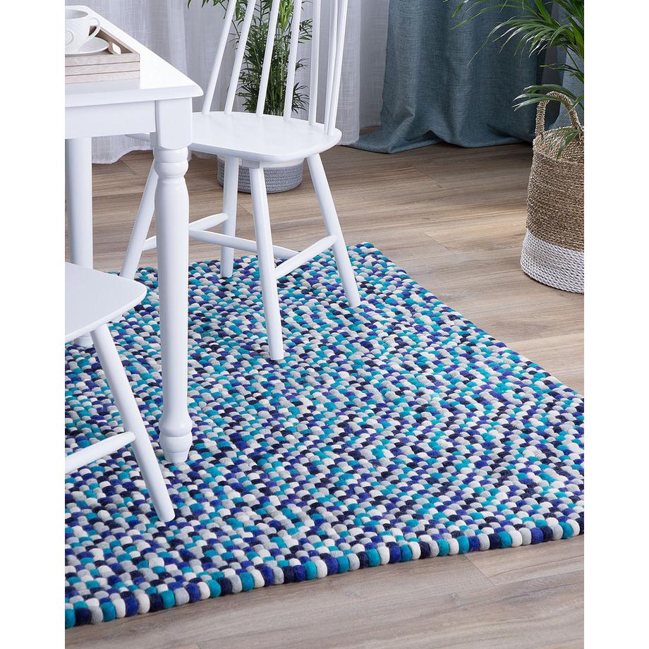 Beliani Tapis en Laine Moderne AMDO  