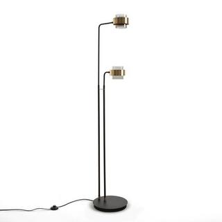 La Redoute Intérieurs Lampadaire à 2 bras verre et métal  