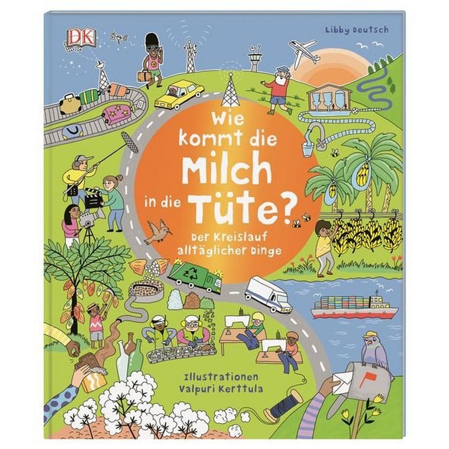 Wie kommt die Milch in die Tüte?