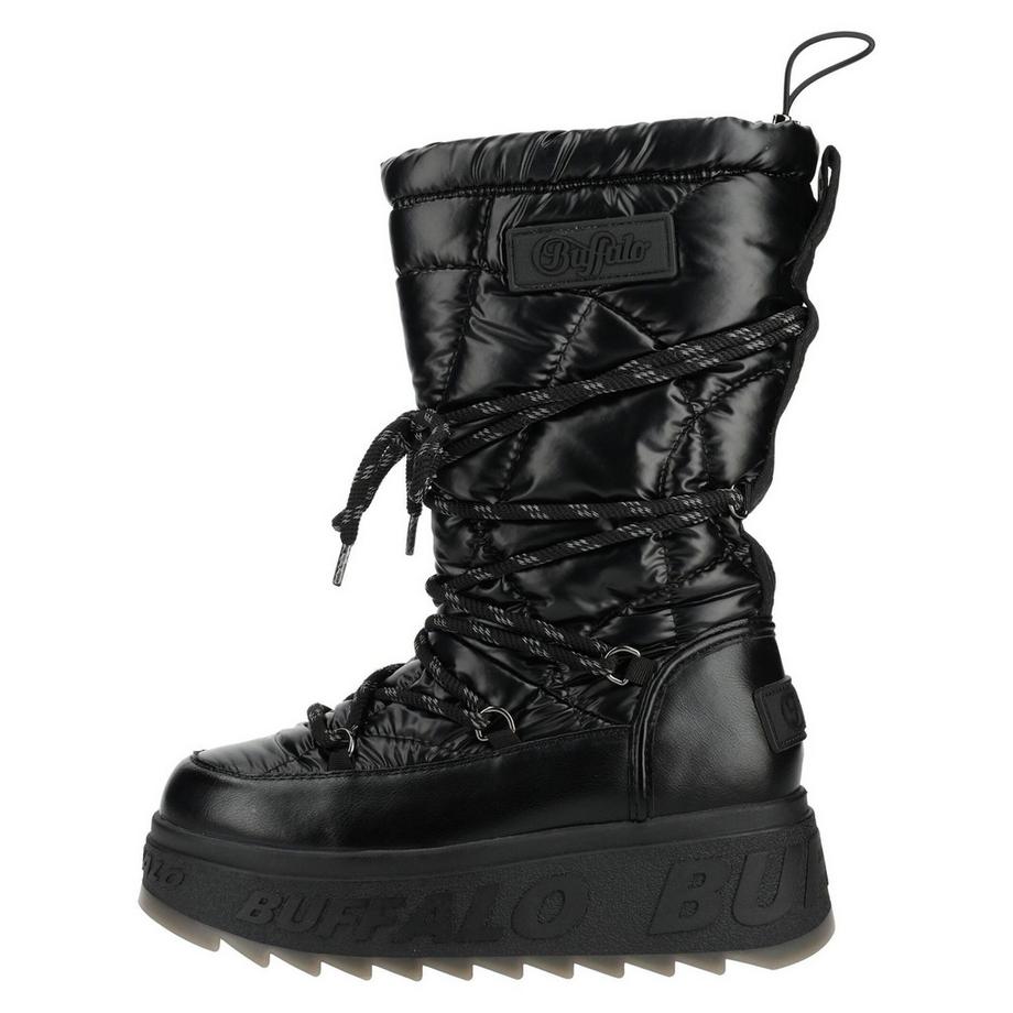 Buffalo Bottes à lacets avec semelle plateforme  