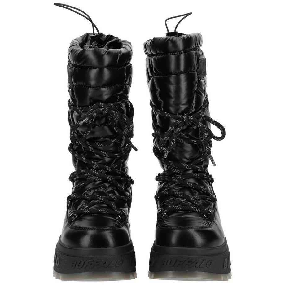 Buffalo Bottes à lacets avec semelle plateforme  