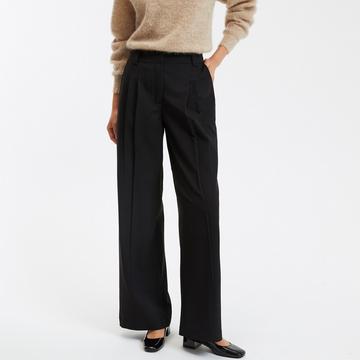 Loose-Fit Bundfaltenhose