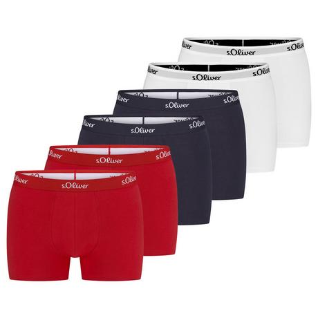 s. Oliver Basic Retro Short Confezione da 6  