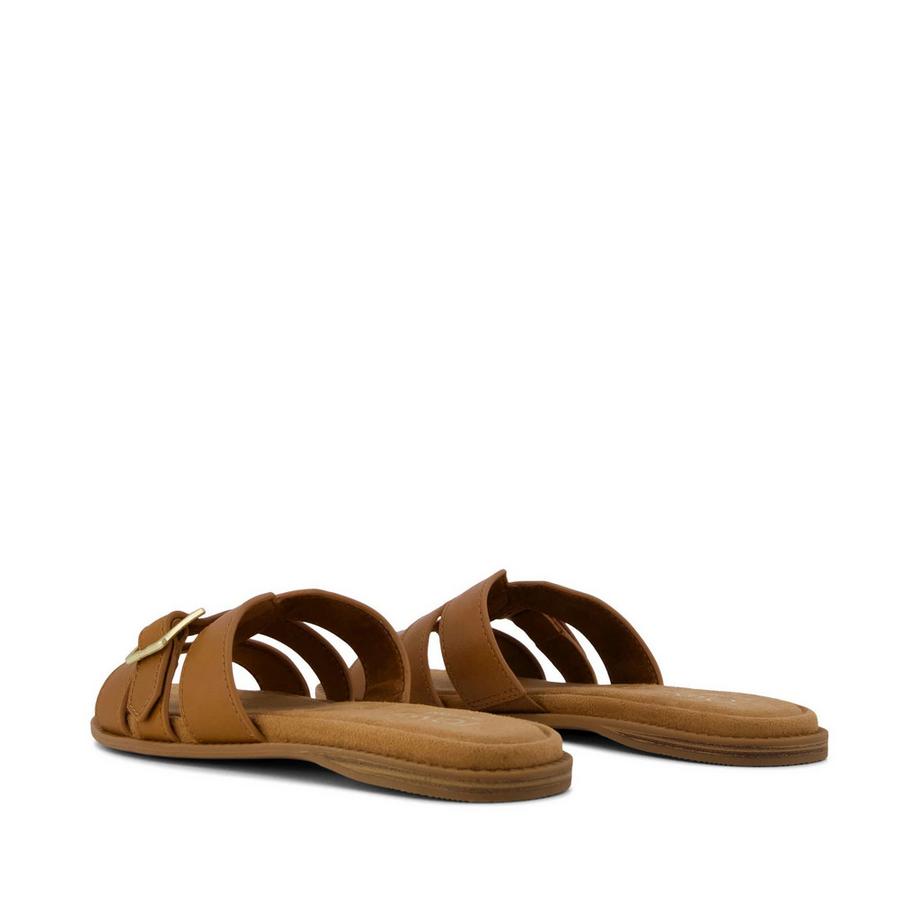 TOMS Sandali slide da donna con cinghie intrecciate  