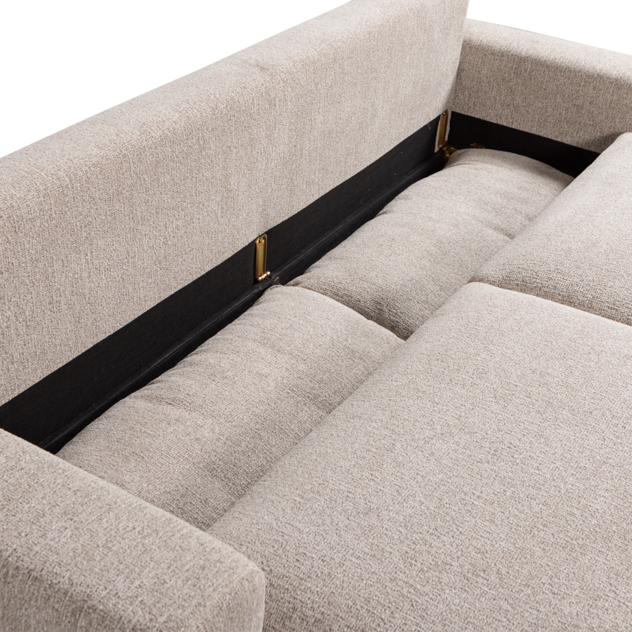 mutoni Canapé-lit Night &amp; Day 3 places nature chiné 239  