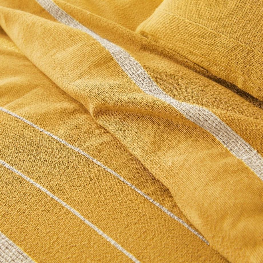 La Redoute Intérieurs Nedo Dessus de lit Rayé avec Franges  