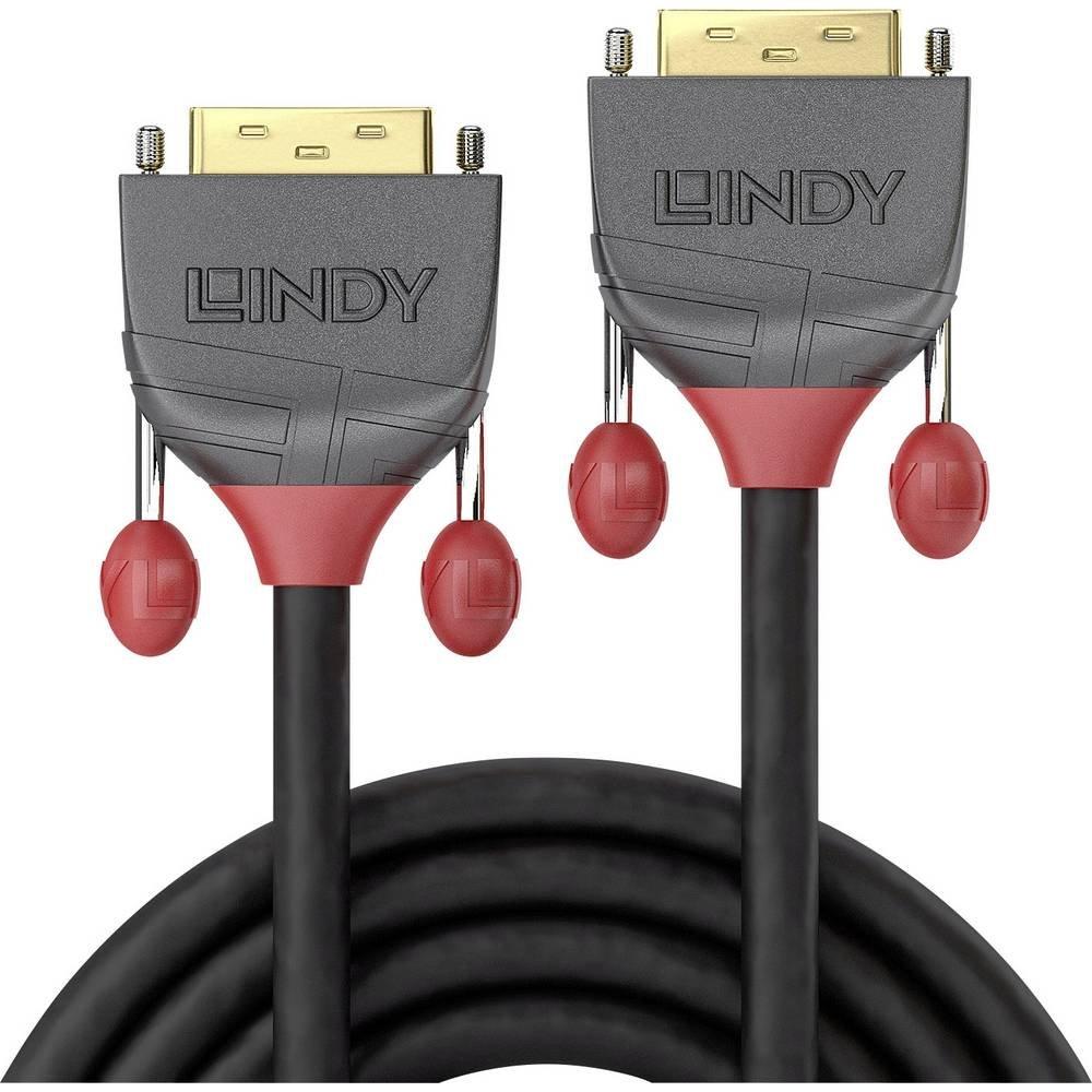 LINDY  LINDY 10m DVI-D Single Link Kabel, Anthra Line 