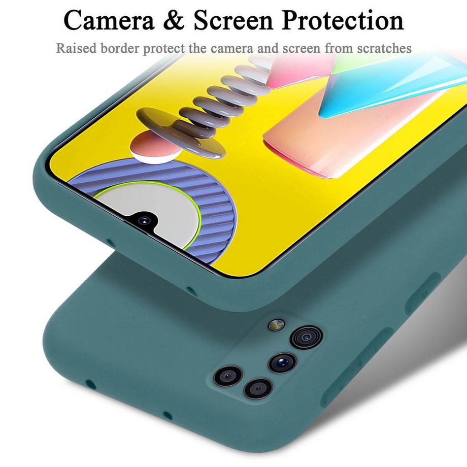 Cadorabo  Hülle für Samsung Galaxy M31 TPU Silikon Liquid 