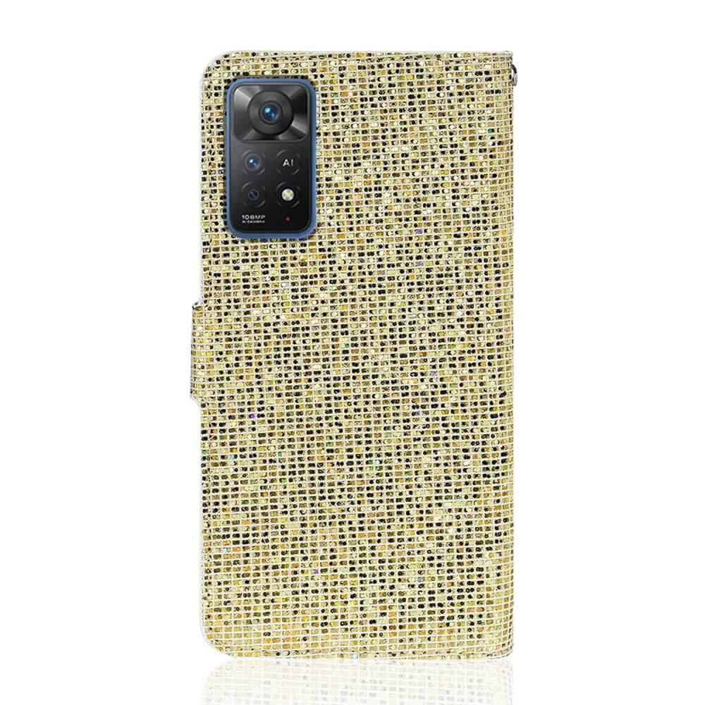 Cover-Discount  Xiaomi Redmi Note 11 Pro / 12 Pro - Glitter Leder Etui 