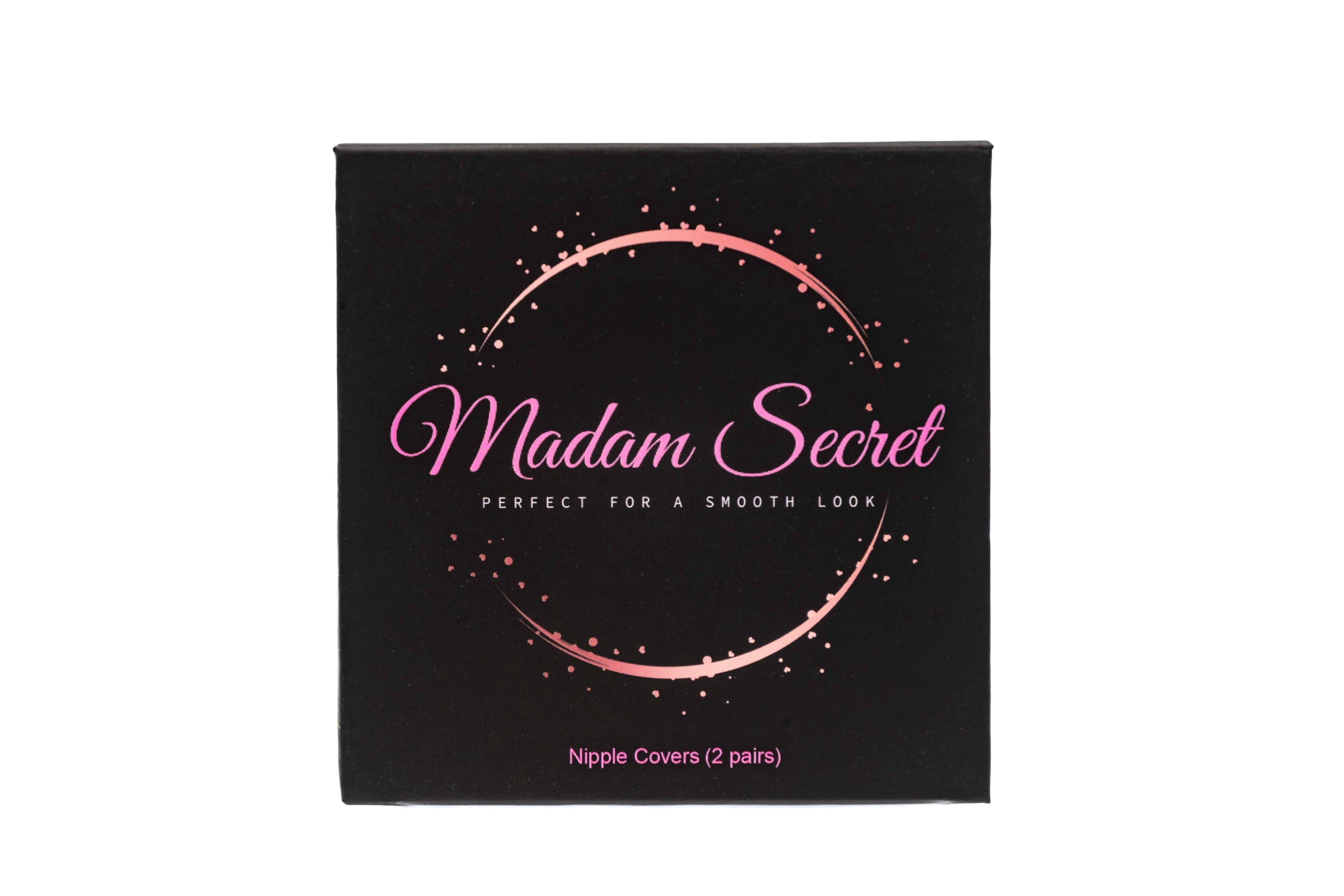 Madame Secret  Nippel Covers, 2 Paar, caramel 