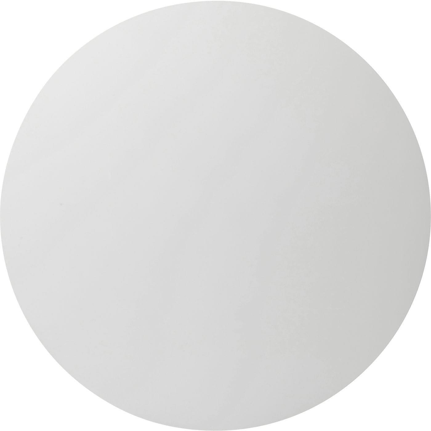 KARE Design Plateau de table Invitation rond blanc rond 120cm  