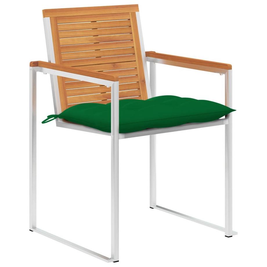 VidaXL Chaise de jardin bois d'acacia  