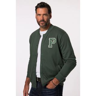 JP1880  Blouson esprit Teddy américain en molleton - jusqu'au 7&nbsp;XL 