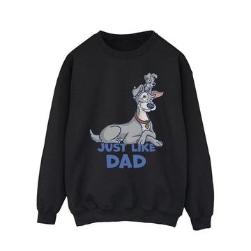 Lady And The Tramp Just Like Dad Sweatshirt