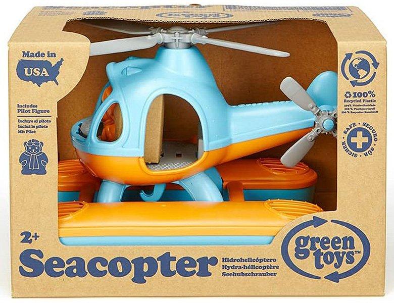 green toys  Green Toys Hélicoptère marin bleu 