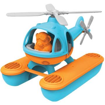 Green Toys Hélicoptère marin bleu