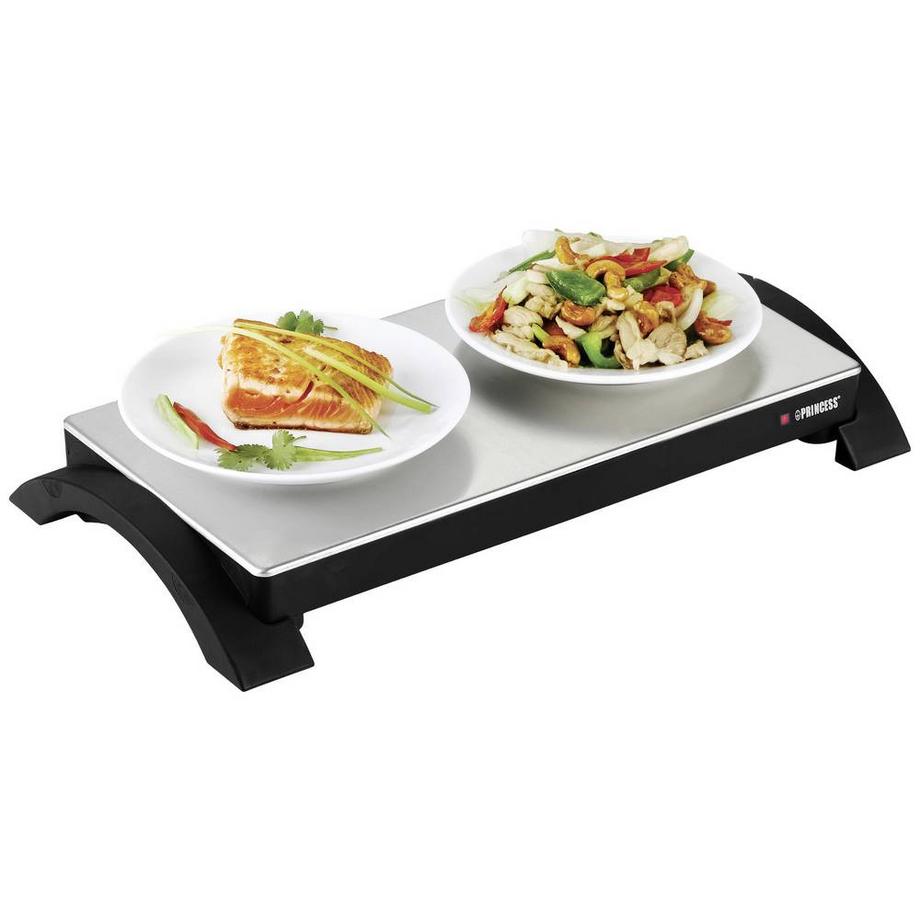 Princess  Warmhalteplatte – kabellose Benutzung mit 60 minütiger Warmhaltefunktion, 312295 
