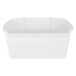 Intirilife Poubelle à suspendre  avec spatule à ordures - Poubelle tout usage pour cuisine  