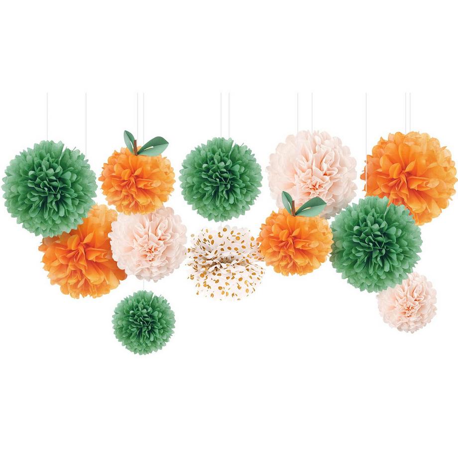 Alopini  12 PCS Seidenpapier Pom Poms für Hochzeit Geburtstag Baby Dusche Prom Festival Party 