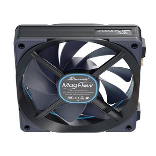 Seasonic  MagFlow 1-Fan Kit Boitier PC Ventilateur 12 cm Noir 1 pièce(s) 