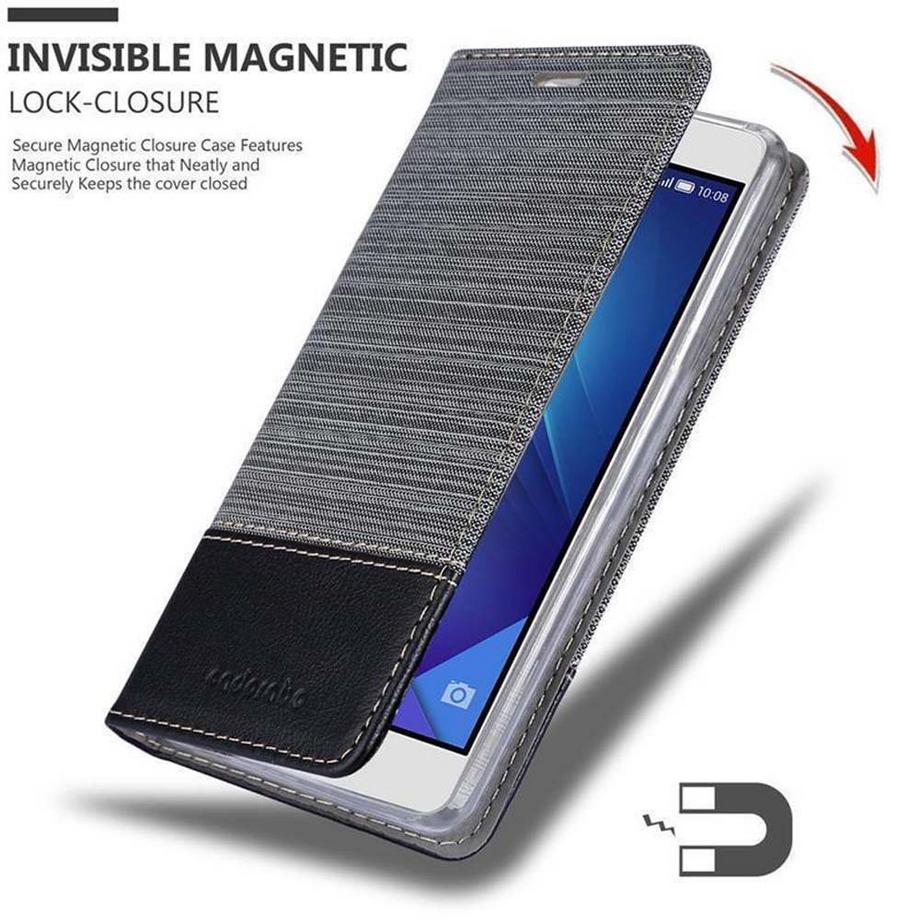 Cadorabo  Housse compatible avec Honor 7 - Coque de protection avec fermeture magnétique, fonction de support et compartiment pour carte 