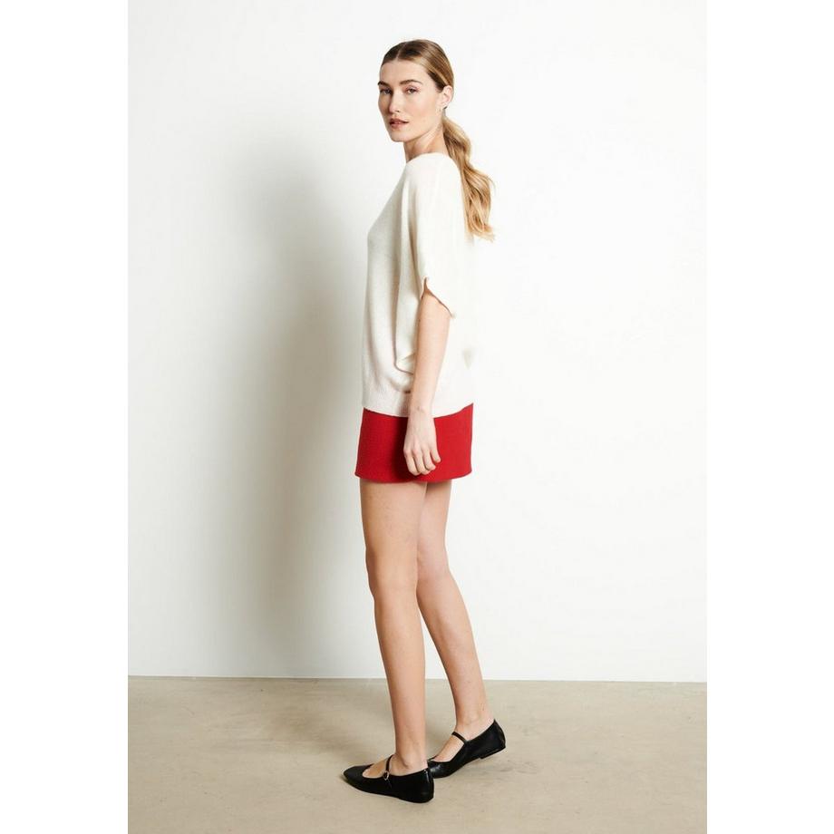 Studio Cashmere8 RIA 25 T-Shirt Scollo a V Maniche a Pipistrello  