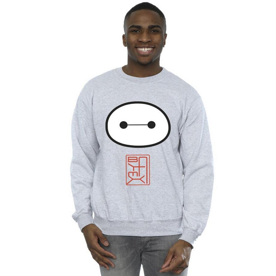Disney Big Hero 6 Baymax Felpa Stampata  