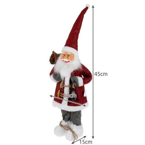 Ruhhy Babbo Natale - Statuina natalizia 45 cm Ruhhy 22352  