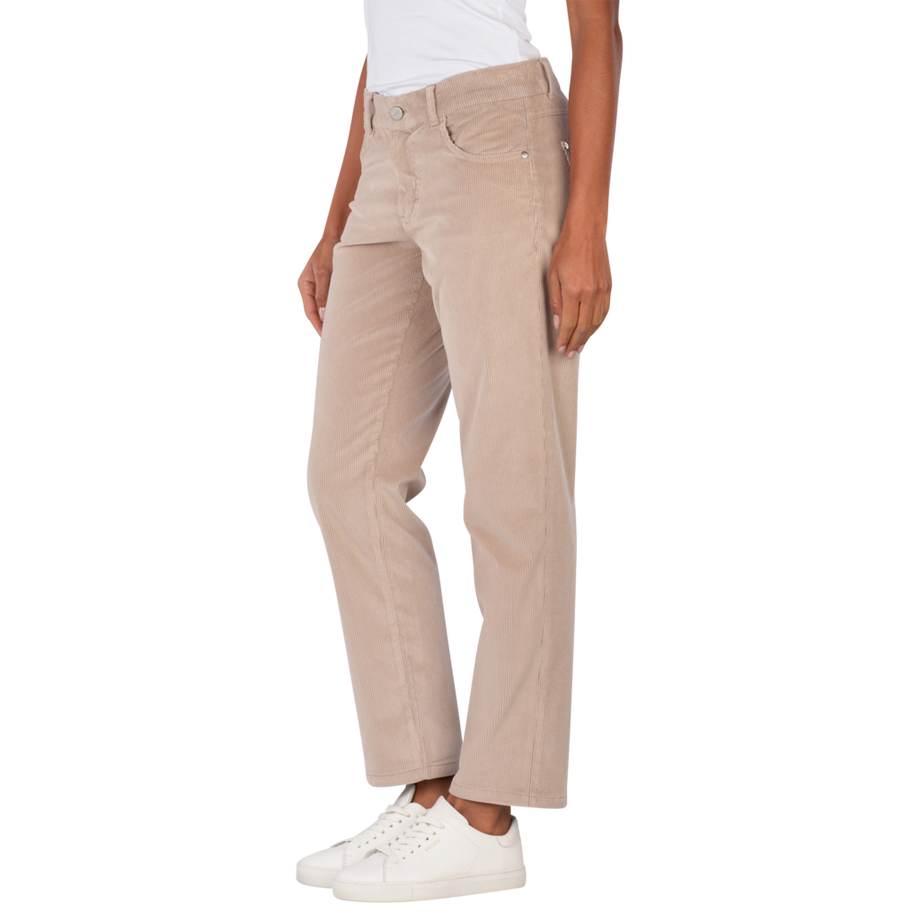 ANGELS Darleen 5-Pocket Pantalon Droit Côtelé  