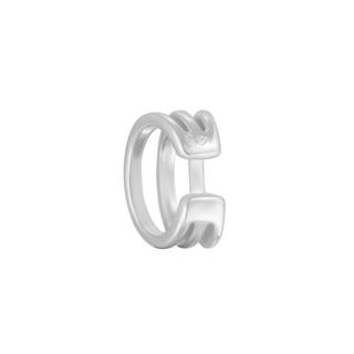 Elli  Ohrringe Earcuff Single Modern Basis 925 Silber 