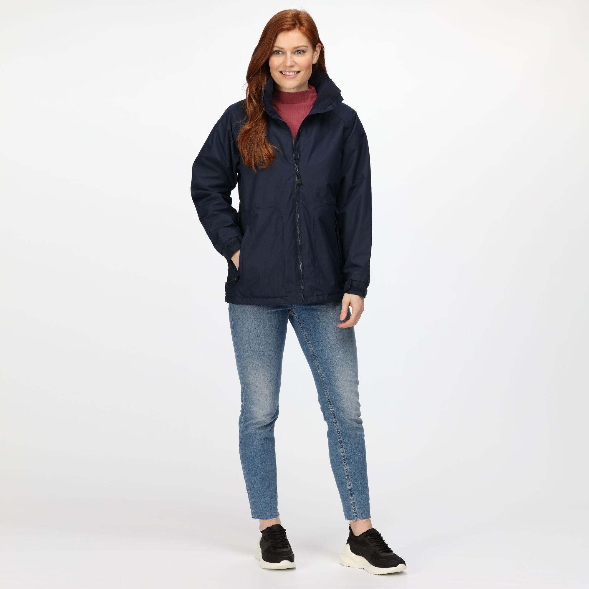 Regatta Hudson Wasserfeste Winddichte Jacke mit Fleece-Futter  