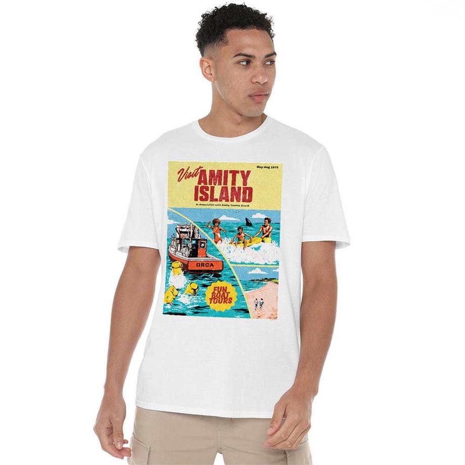 Jaws T-Shirt Visit Amity  