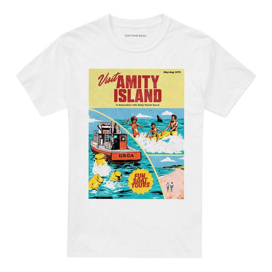 T-Shirt50ème Motiftyle Poster Visit Amity