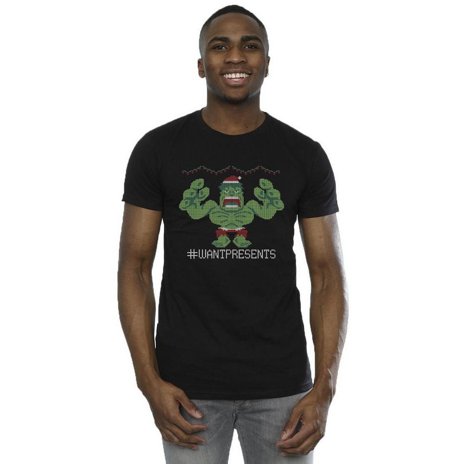 MARVEL Avengers Hulk Weihnachts T-Shirt  