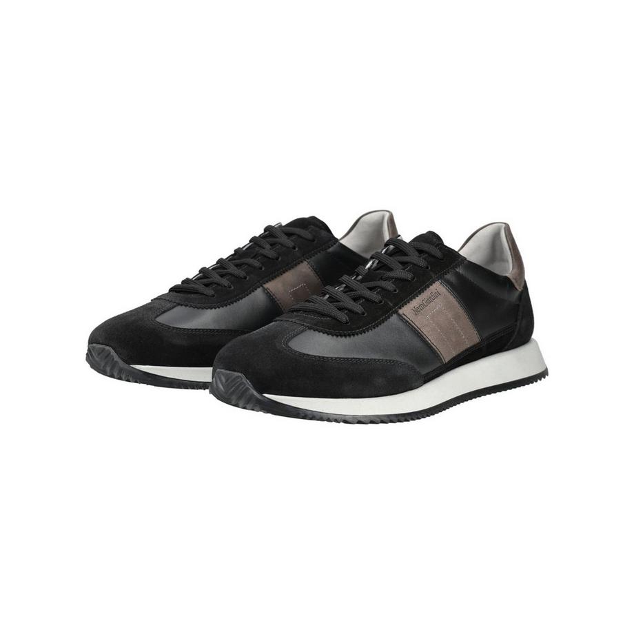 Nero Giardini Sneaker in pelle liscia e velluto  