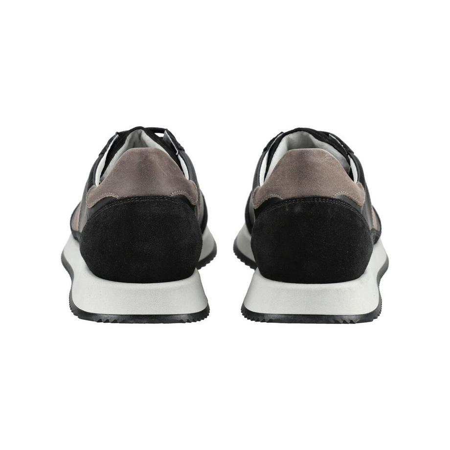Nero Giardini Sneaker in pelle liscia e velluto  