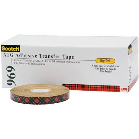 SCOTCH  ATG Klebstoff-Film 969 Transp 19mmx33m 