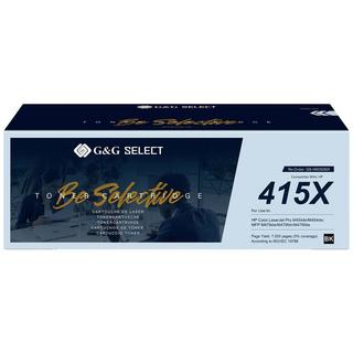 G&G  Compatible avec les toners HP 415X W2030X (AVEC PUCE et indicateur de niveau) XL Premium - marque 